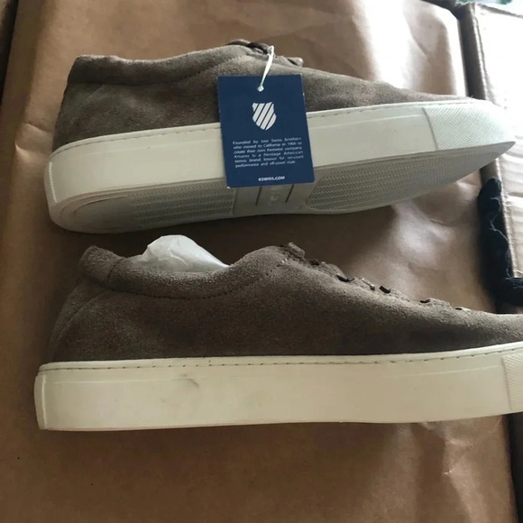 K Swiss Men’s Nubuck Loafers size 8 - Picture 4 of 11